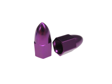 Valve Caps Set Spike purple