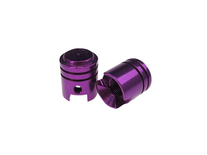 Valve Caps Set Piston purple main