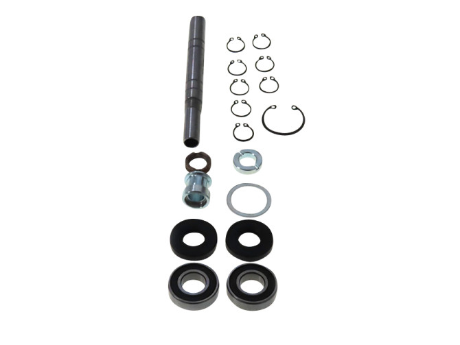 Hub Puch DS50 rear wheel parts kit photo