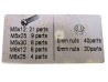 Schraube und Muttern Sortiment Schwarz M5 / M6 108-Teilig thumb extra