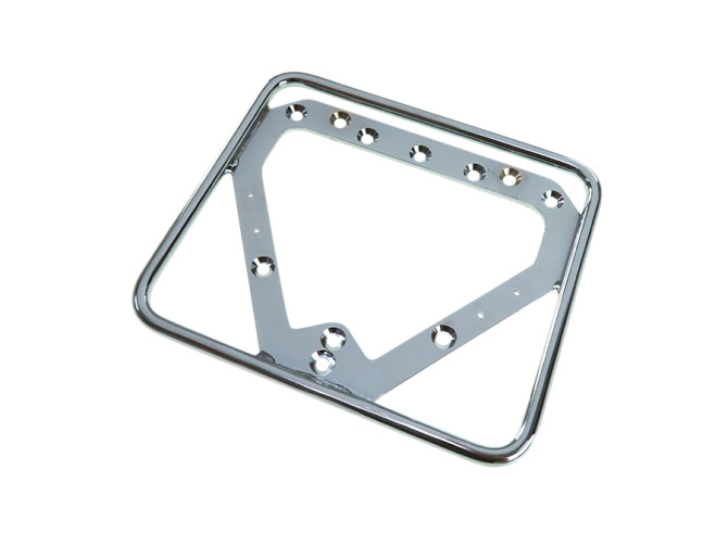 Licence plate holder classic chrome JUST FOR NL!! photo