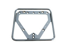 Licence plate holder classic chrome JUST FOR NL!!