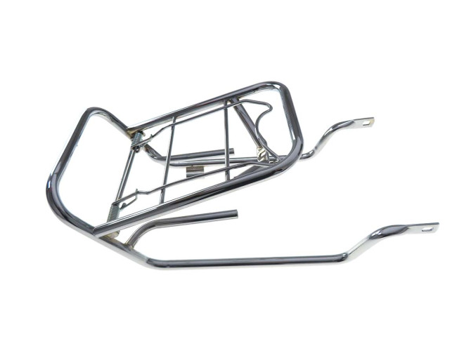 Luggage carrier Puch Monza rear chrome with lock holder photo