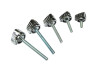 Side cover bolts chrome Puch Maxi N (5-pieces) thumb extra