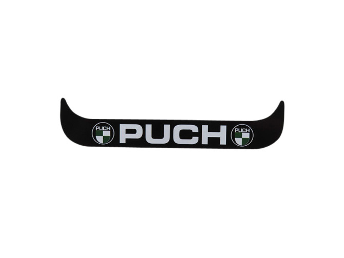 Licence plate holder-sticker Puch black JUST Germany!! main