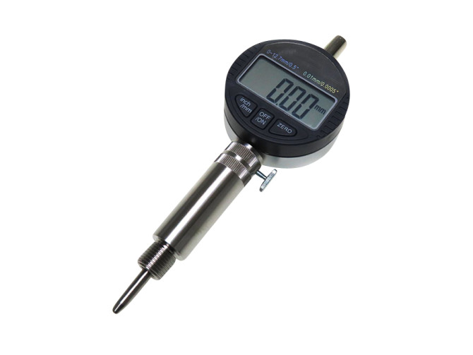 Micrometer M14x1.25 with digital dial gauge TDC adjuster / ignition adjuster photo
