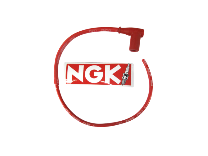 Bougiekabel NGK racing compleet met dop main