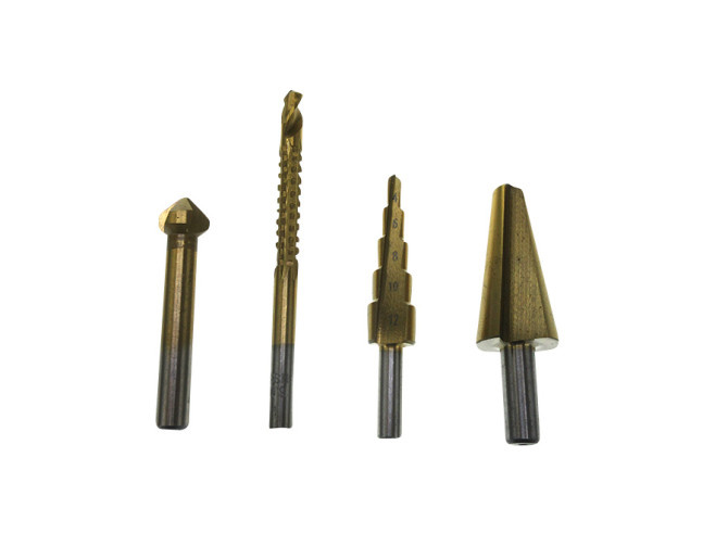 Metal drills set HSS 4-pieces main
