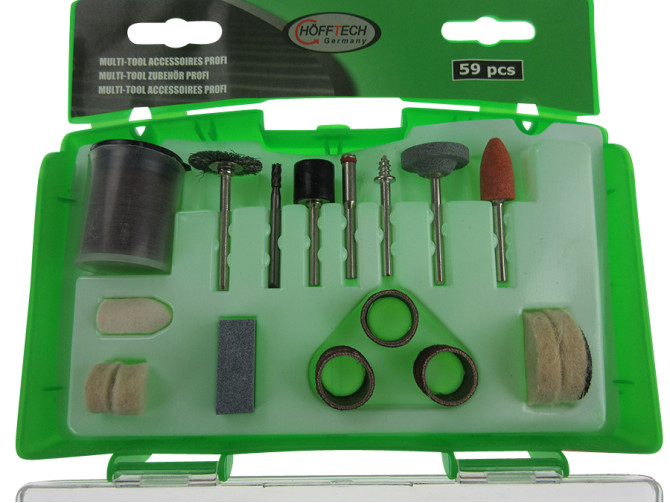 Multi tool accessory set 59-pieces photo