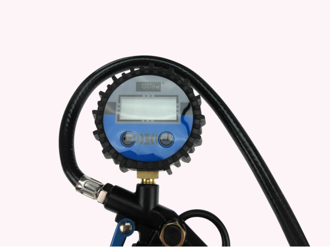 Tire pressure meter with digital readout photo