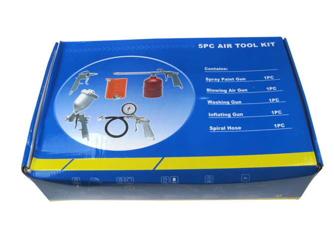 Air compressor tool set 5-pieces photo