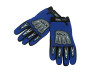 Handschoen MKX cross blauw / zwart thumb extra
