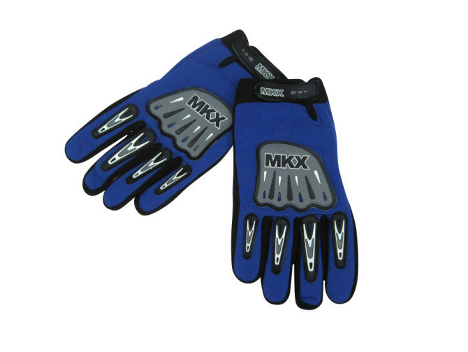 Handschoen MKX cross blauw / zwart main