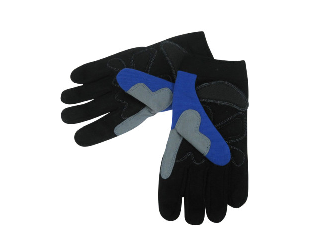 Handschoen MKX cross blauw / zwart photo