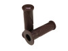 Handle grips Retro Brown 24mm / 22mm thumb extra