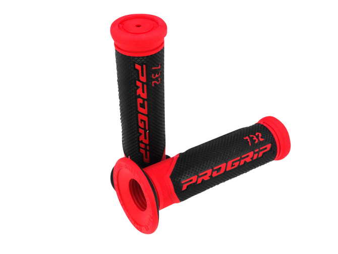 Handle grips Pro Grip 732 black / red 24mm / 22mm main