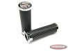 Handle grips carbon look 24mm / 22mm thumb extra