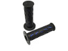 Handle grips drop black / blue 24mm / 22mm thumb extra