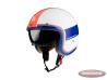 Helm Le Mans II SV Tant wit, blauw, rood thumb extra