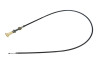 Choke kabel Puch 2 / 3 versnellingen zwart met witte knop thumb extra