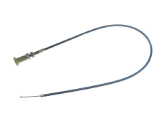 Choke kabel Puch 2 / 3 versnellingen grijs met witte knop