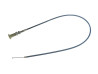 Choke kabel Puch 2 / 3 versnellingen grijs met witte knop thumb extra