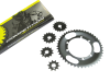 Chain 415 + sprocket set Puch Maxi S / N / X30 automatic thumb extra