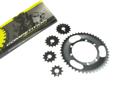 Chain 415 + sprocket set Puch Maxi S / N / X30 automatic