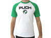 T-shirt Puch retro Weiß-Grün thumb extra