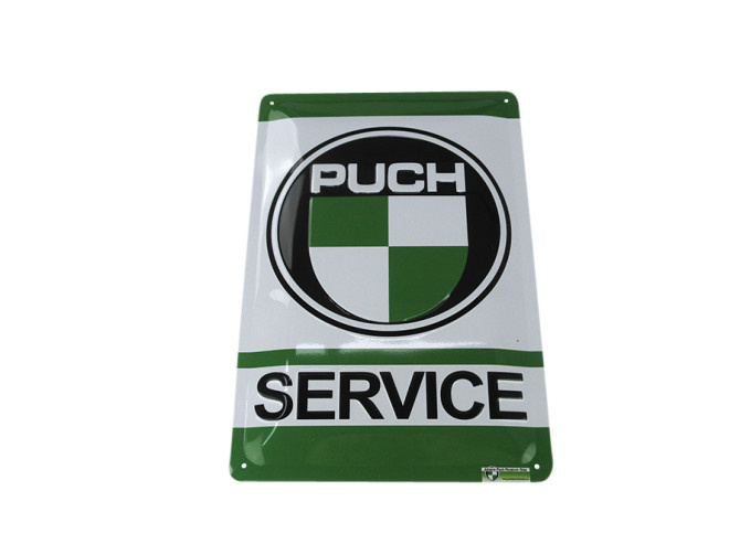 Sign Puch Service 30x20cm main