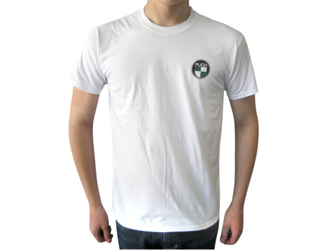 T-shirt Puch Weiß main