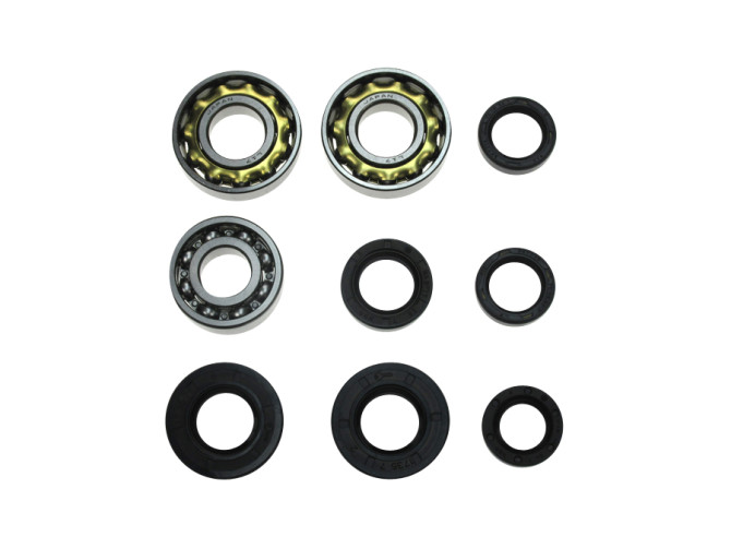Bearing and oil seal set Puch 2 gear pedal shift  main