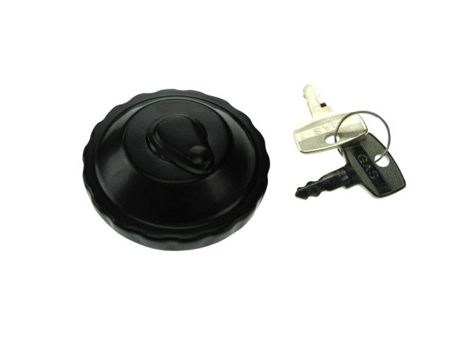Fuel cap bajonet lock 30mm with keys black main
