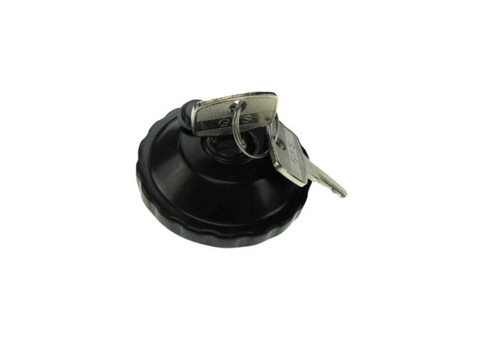 Fuel cap bajonet lock 30mm with keys black photo
