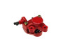Brake caliper M10x1 as Brembo red complete for certain EBR front forks  thumb extra