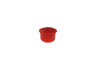 Cover red for brake plate front 12mm thumb extra