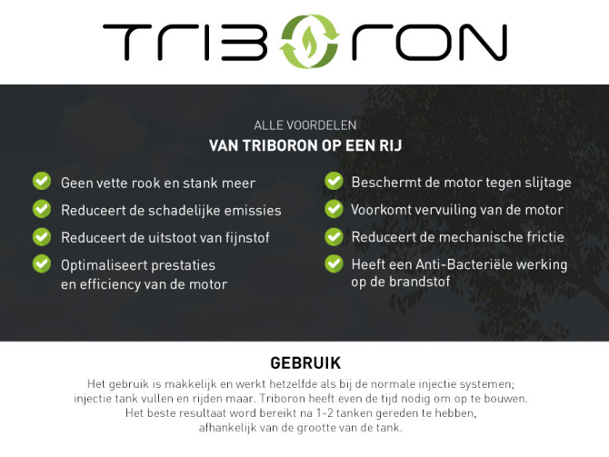 Triboron 2-takt Injection 500ml (olie vervanger) 2 flessen photo