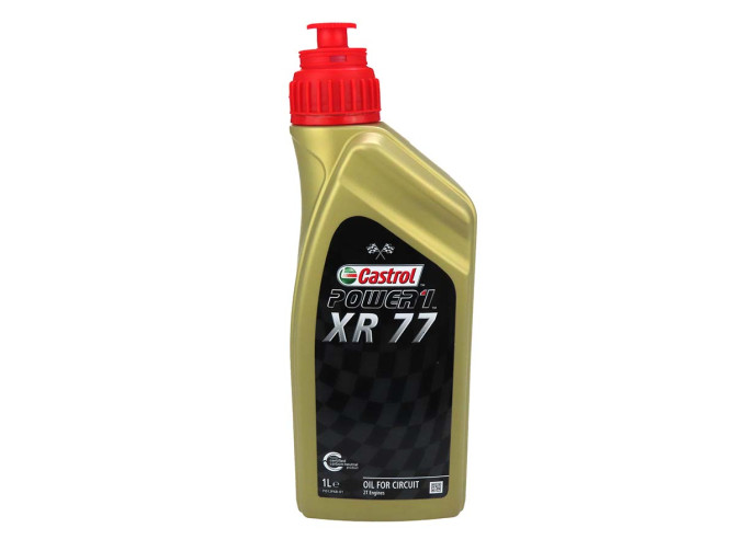 2-takt olie Castrol XR77 vol-syntetisch voor motoren met race setup  main