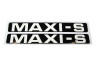 Zijkap sticker set Maxi S wit / zwart thumb extra