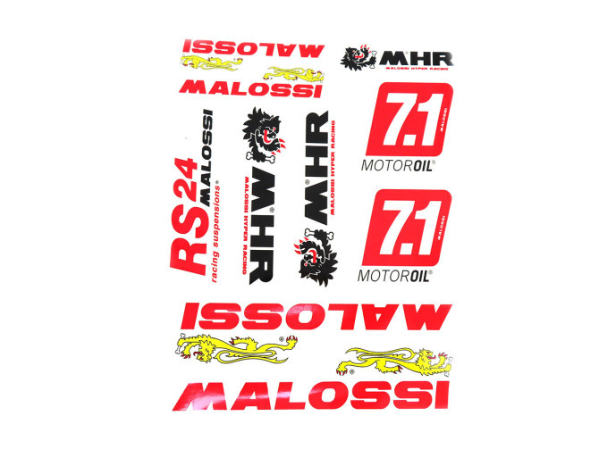 Sticker set Malossi 10-pieces main