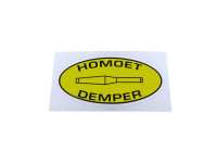 Sticker Homoet Demper original