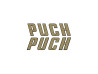 Sticker Puch logo 92x26mm thumb extra