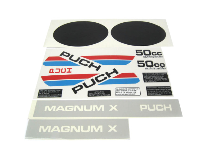 Puch Magnum X stickerset main
