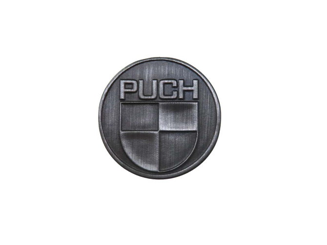 Metalen sticker Puch logo rond 38mm  main