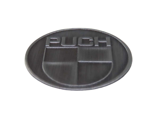 Metalen sticker Puch logo rond 38mm  photo