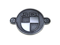 Metalen badge sticker Puch logo 4x2.8cm