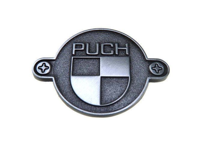Metalen badge sticker Puch logo 4x2.8cm main