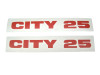 Zijkap sticker set City25 oranje thumb extra