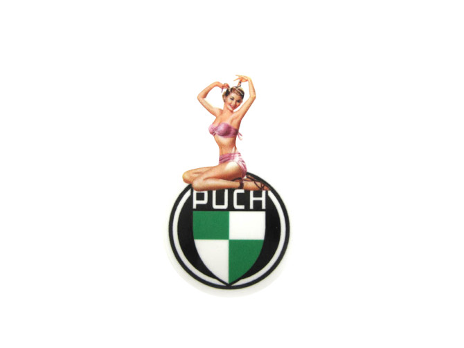 Puch pin-up sticker 3 main