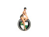 Puch pin-up sticker 2 thumb extra